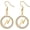 Lightning gold, variant on Lightning Bolt Dangle Earrings Flash Thunder Hook Statement Earrings Fashion Punk Jewelry Hip Hop 80s Party Gift Women Men