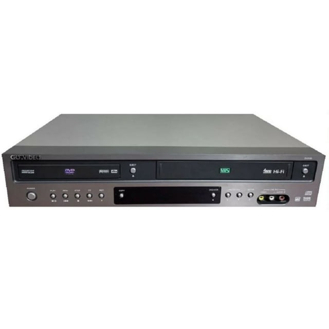 Go Video DV2130 DVD VCR Combo DVD Player Vhs Player Combo (New)