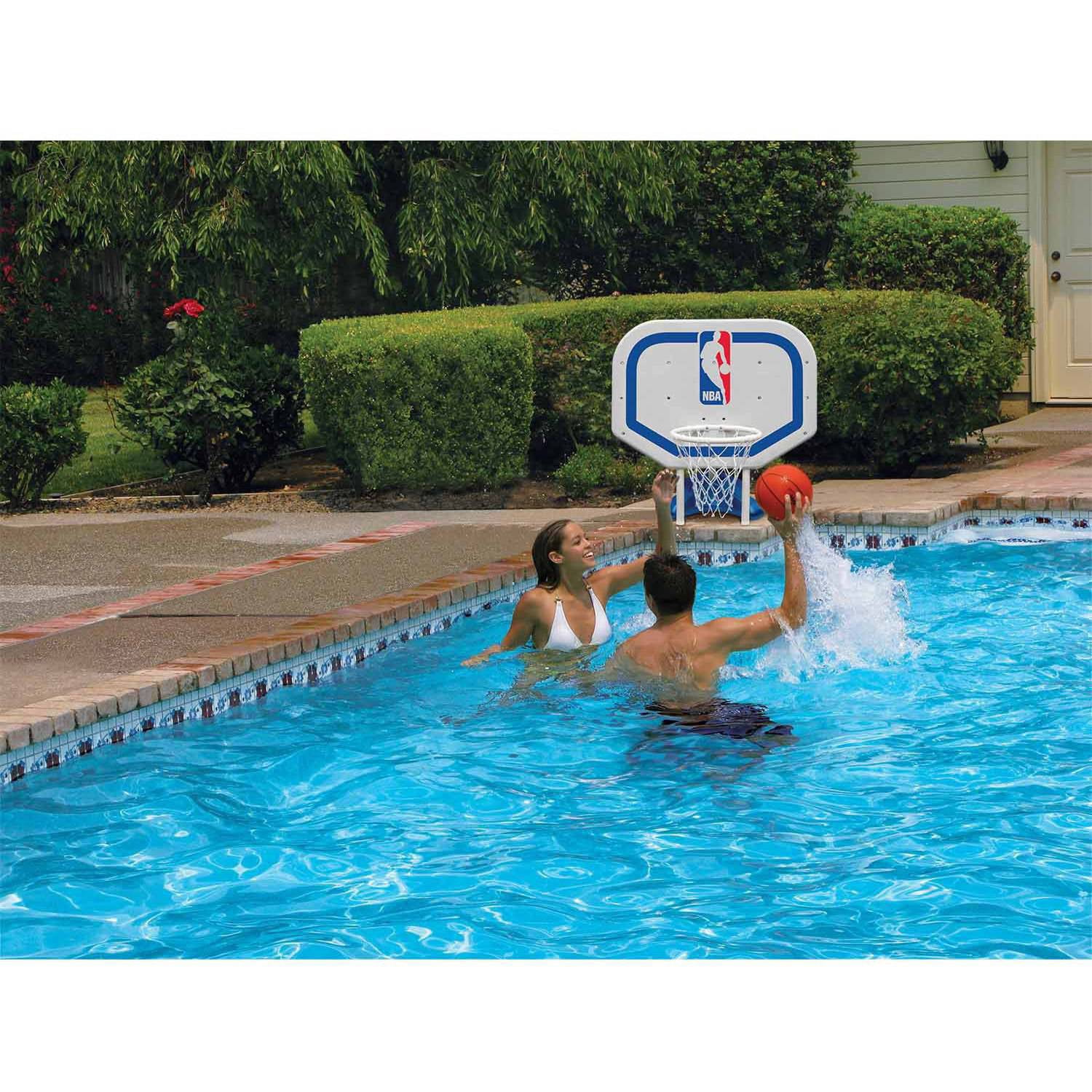 Poolmaster NBA Logo Pro Rebounder-Style Poolside Basketball Game
