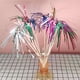 thumbnail image 4 of Speravity Paquete de 100 palillos de para aperitivos con borlas largas, decoración Tropical, postres, palillos de para bebidas Artesanía Speravity TO002972-00, 4 of 6