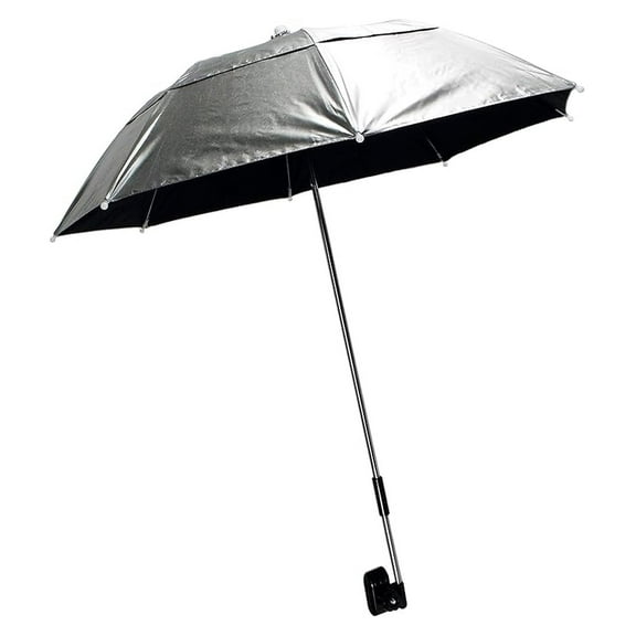 Soft-Clamp Deluxe Vented Silver Umbrella Kit 32 inch diameter