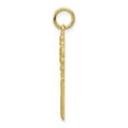 thumbnail image 2 of Finest Gold 14K Yellow Gold Polished Fancy Edge Key Charm, 2 of 4