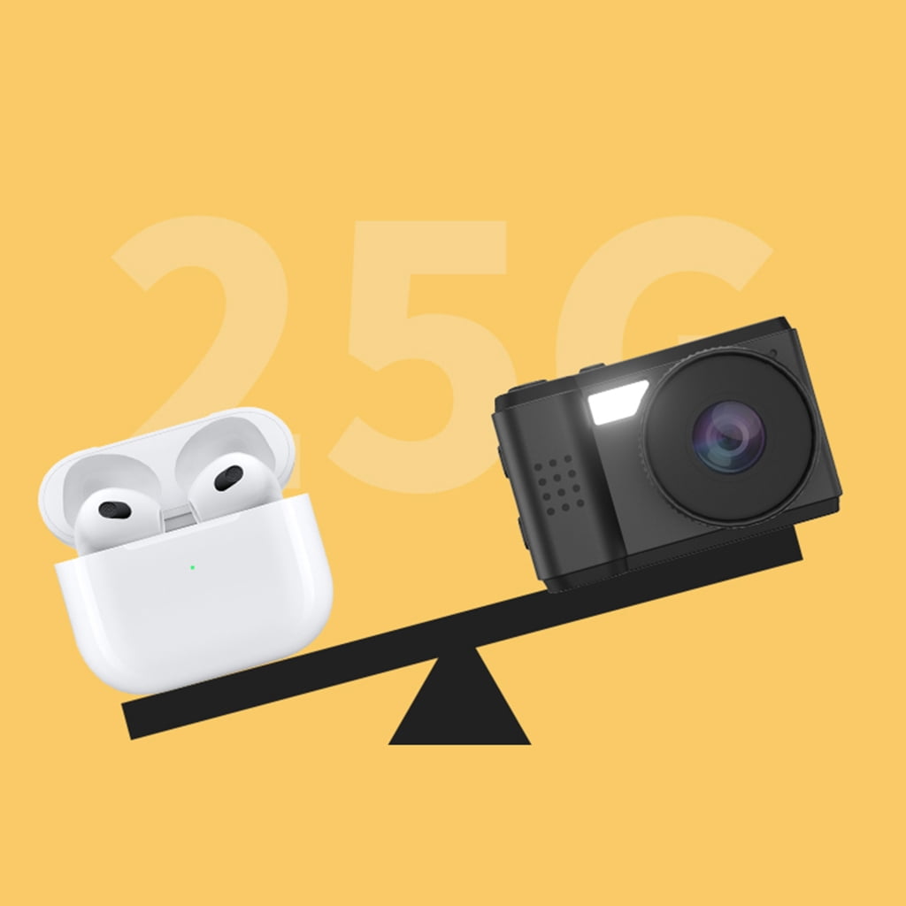 NEXAVKPR Mini Camera with Screen 1080P Sport Portable Small Camcorder Video Recorders Support Card USB Camera Indoor