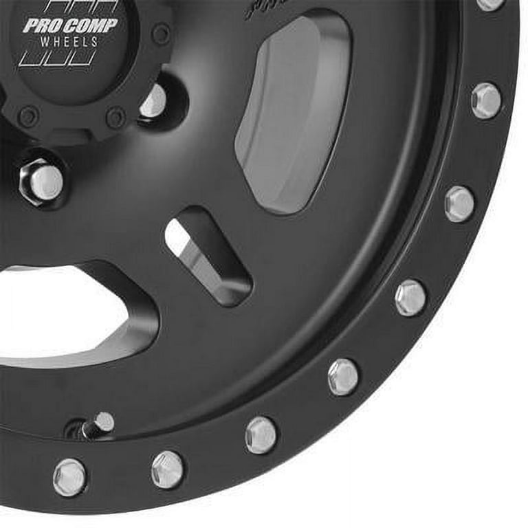 Pro Comp Alloys PXA89 17x9 Wheel - Black, 5x5.0 Bolt Pattern, -6mm Offset