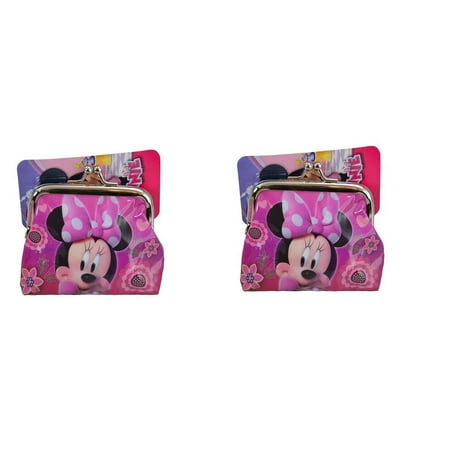 Disney - Minnie Mouse Small Coin Purse with Metal Clasp 2-Pack - www.bagsaleusa.com
