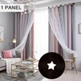 thumbnail image 4 of Labymos 1 pieza cortina de estrella cortinas, 4 of 8
