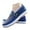 Blue, variant on Men Casual Shoes Fashion All Season Mesh Sneakers Lightweight Non Slip Soles Canvas Oxfords Shoes