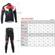 thumbnail image 3 of Conjunto de ropa de ciclismo Lixada para primavera y otoño, ropa deportiva, traje para bicicleta, 3 of 8