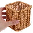 thumbnail image 4 of Hand Woven Rattan Pencil Holder & Makeup Brush Cup for Desk Decoration, 4 of 5