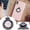 Black, variant on Rhinestone Bling Phone Ring Holder, 360° Rotation Finger Grip Kickstand, Universal Metal Phone Ring for All Smartphones