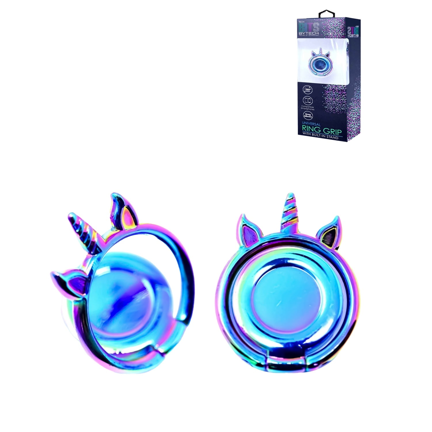 Ixir Mobile RingBling Unicorn Phone Ring Stand and Grip Holder