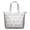 White-284, variant on Retro Checkerboard Lightweight Travel Tote - Moroccan Geometric Print, Zipper Closure & Interior Organization for Fitness Enthusiasts
