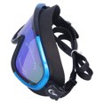 thumbnail image 3 of Lunettes de Natation, Lentille de Placage de Microarc Protection Pratique Grand Cadre Lunettes de Natation Réglable Miroir Sangle pour l'Intérieur pour les Adultes pour la Formation en Plein Air Bleu et Noir, Jaune, 3 of 7