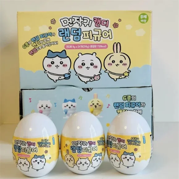 2024 New Chiikawa Anime Figures Music Series Mystery Box Cute Chiikawa Pendant Model Decor Kawaii Children Toys Birthday Gift