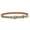 Army Green, variant on Classical Pin Clasp Design Leather Waist Belt Girdle With Snake Embossing