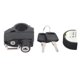 thumbnail image 2 of Cerradura para casco de motocicleta, cerradura para casco de motocicleta con cerradura de metal para casco de motocicleta Cerradura de seguridad para motocicleta Valor inmejorable, 2 of 9