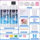 thumbnail image 2 of Kit de Squishy Taba Divertido Ktdorns con Molde y Flocking, 2 of 7