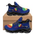 thumbnail image 1 of Zapatillas deportivas con estampado de la bandera de la República del Congo para mujer, antideslizantes, cómodas, planas y con amortiguación de impactos, de malla transpirable, informales, regalo, 1 of 6