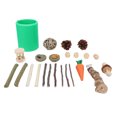 thumbnail image 2 of Juego De Juguetes Para Masticar Hámster Con Túnel, Madera Masticable, Timothy Hay, Conejillo De Indias, Juguetes Para Masticar Para Animales Pequeños, 2 of 7