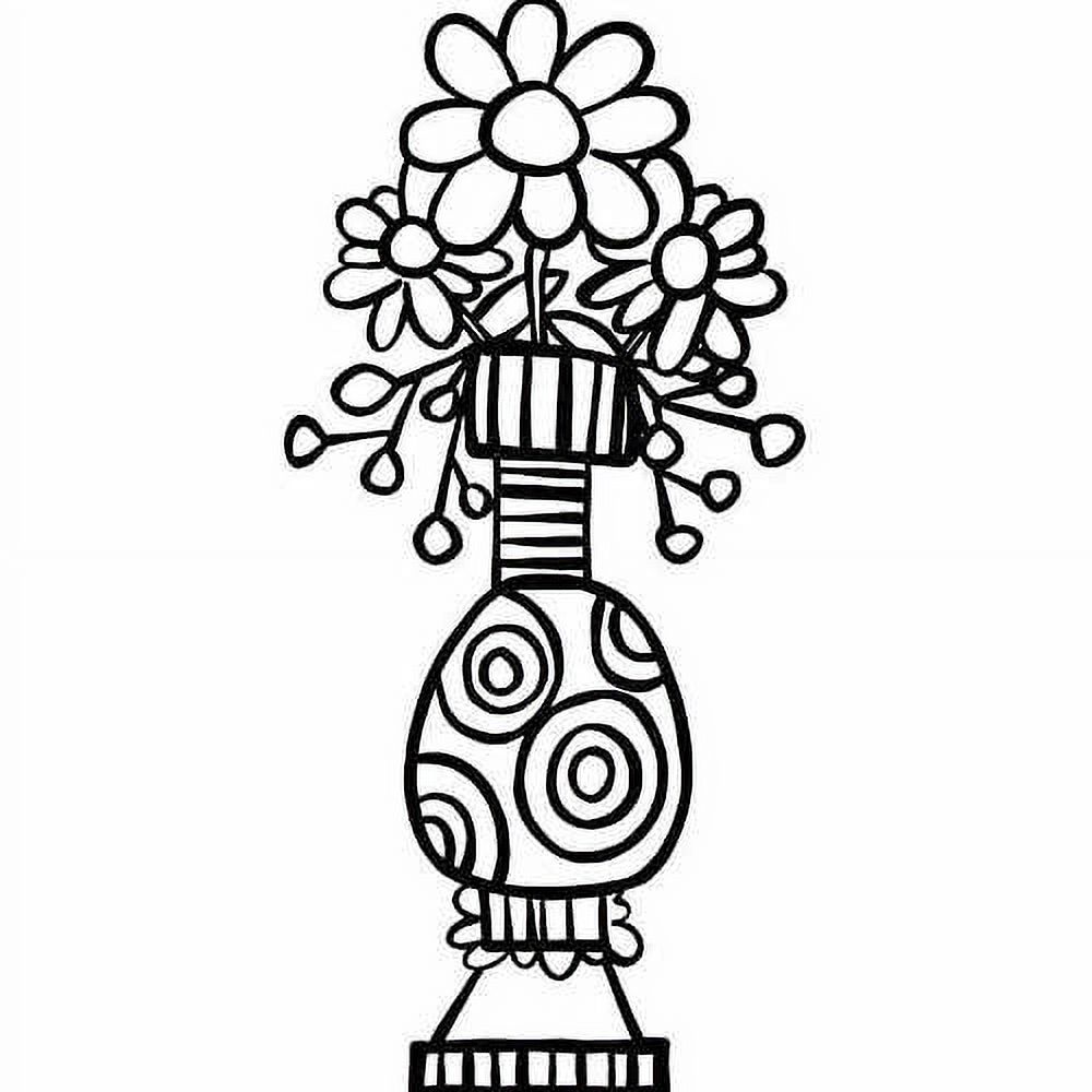 Paint-a-Doodle 12 x 24 Vase of Flowers Painting Kit
