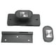 thumbnail image 3 of Cerradura de puerta de seguridad Jadeshay Cerradura corrediza interior Acero inoxidable Gris, 3 of 8