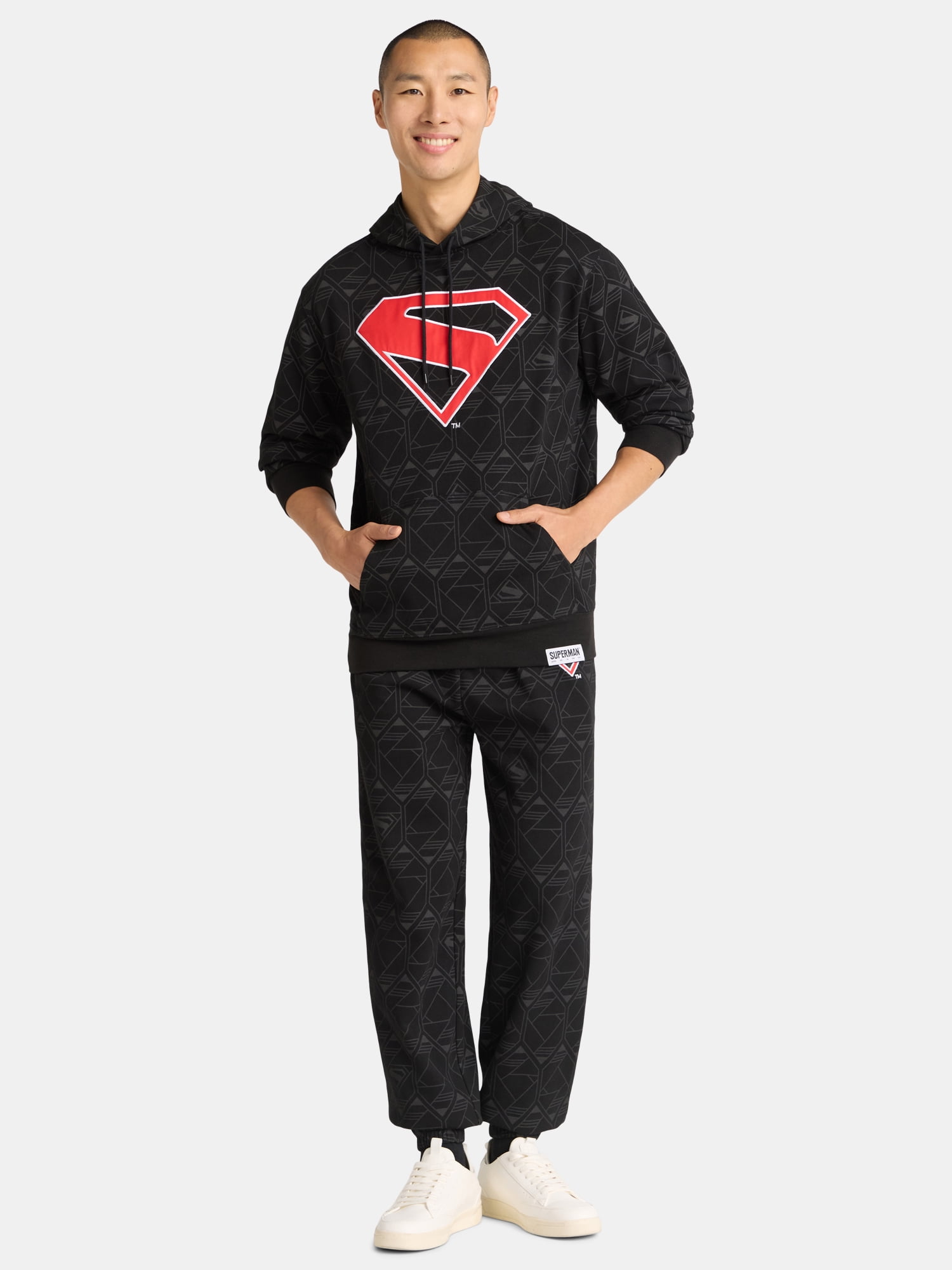 Superman Men's and Big Men's Graphic Hoodie, Sizes S-3XL