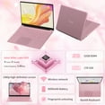 thumbnail image 2 of Auusda Portable d'Affaires 15,6 Pouces, 32 Go RAM 1 To SSD, Ordinateurs Windows 11 Pro, Processeur Intel N95, Pink, 2 of 9