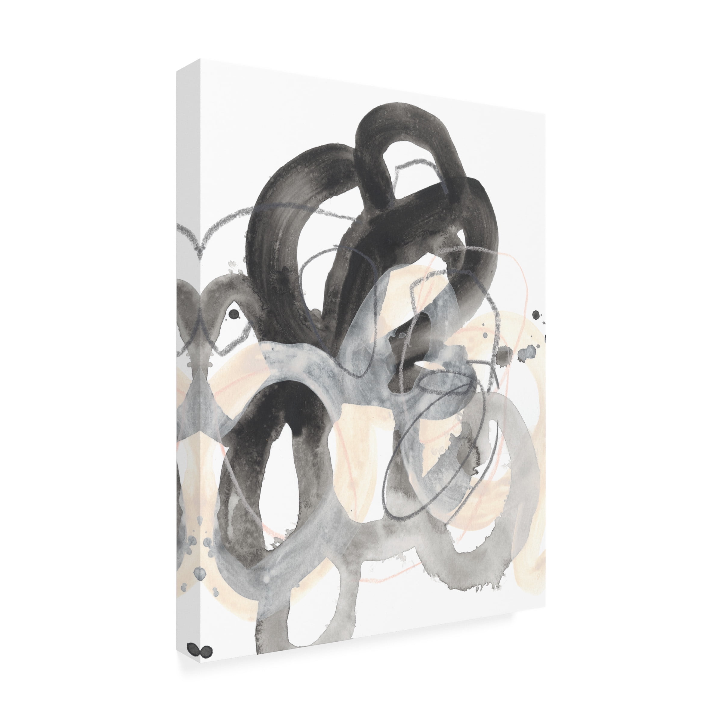 June Erica Vess 'Tangled Circuit III' Canvas Art