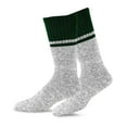 thumbnail image 3 of Eco Friendly Heavy Weight Recycled Cotton Thermals Boot Socks 4 Pairs (9-11, Colorblock), 3 of 6
