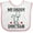 White and Pink, variant on Inktastic Doctor Daddy Physician Baby Gift Boys or Girls Baby Bib