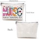 thumbnail image 2 of Bolsas de maquillaje para enfermería, kit de supervivencia para enfermeras, bolsa de lona para cosméticos, estuche multiusos con cremallera metálica, neceser de viaje, regalos, 2 of 6