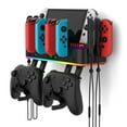 thumbnail image 1 of IPEGA RGB Wall-Mounted Charging Station for Nintendo Switch OLED Joy-Cons - Multi-Functional Game Controller Dock with Colorful LED Lights, Space-Saving Wall Mount & Fast Charging, 1 of 5