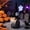 Black, variant on Giunmcul Halloween Faceless Rudolph Doll Cute No Face Stuffed Toy Reindeer Figure Soft Themed Plush for Home Desktop Decor Party Fabric Holiday Surprise Gift 9.45x3.94in 1pc