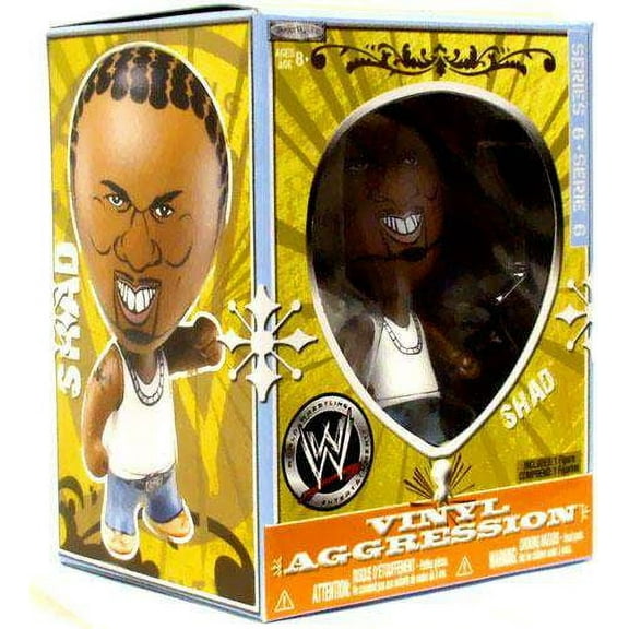 WWE Wrestling Vinyl Aggression Series 6 Shad Vinyl Figure