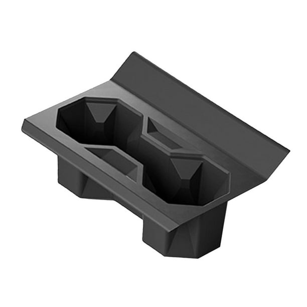 Portavasos de Consola Central Zulema Silicona Resistente Multiusos Negro 23,4 cm x 16,2 cm x 9,4 cm