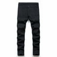 thumbnail image 3 of Keevoom Boys Fashion Slim Jeans Wrinkled Stretch Fit Denim Pants, 3 of 5