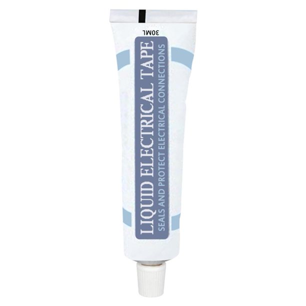 Wdftyju Cinta selladora resistente a la temperatura resistente al agua con pegamento aislante de 30 ml (blanco) Wdftyju 6we8rg9ay1zl1sf6