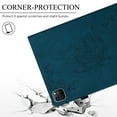 thumbnail image 5 of iPad Pro 11 Case 2021/2020/2018, iPad Air 4th Generation Case, Folio Stand PU Leather Smart Wallet Cover with Auto Wake/Sleep Pencil Holder Slim iPad Cover for Girls Women,Darkblue, 5 of 5
