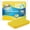 Yellow, variant on Cleaning Pads Dual Sided Scouring Pad and Dish Sponge for Utensils and Cookware, 12 Pack