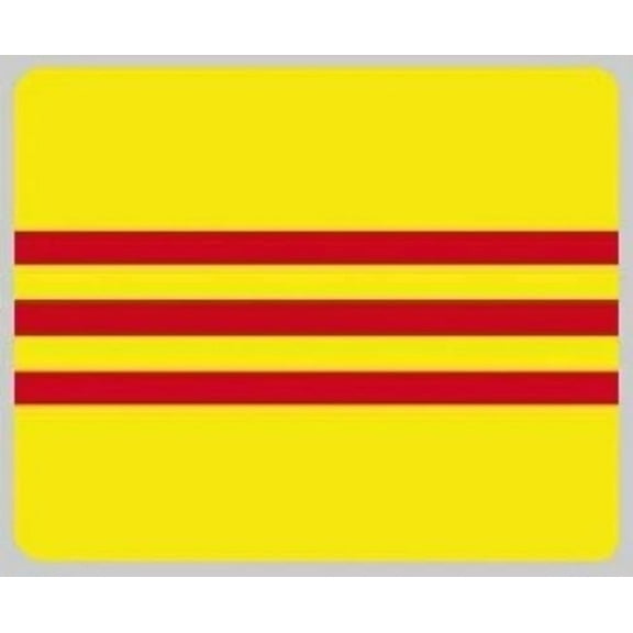 Blanket Fleece Throw National Flag South Vietnam 50"X60" New W/Protective Sleeve