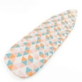 thumbnail image 2 of Encasa Homes Replacement Ironing Board Cover with Extra Thick Pad, Made in India, Standard (Fits Wide Boards 18 x 49 inch) Elasticated for Perfect Fit, Scorch Resistant, Durable - Triangle, 2 of 7