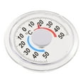 thumbnail image 1 of LEEYNEER 3 Pcs Window Thermometer Outdoor Suction Cup Celsius, 1 of 1