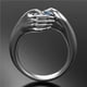 thumbnail image 5 of Guardurnaity Anillo de dedo de moda para mujer, anillo de aleación con gema, anillo para mujer, anillo de gema sintética, joyería Ropa, zapatos y accesorios Miscelánea, 5 of 6