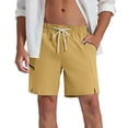 thumbnail image 2 of Vetsdori Shorts for Men Summer Workout Short Pants Dry Fit Pocket Athletic Shorts,Breathable Casual Mens Shorts Elastic Waist Plain,Size L, 2 of 8