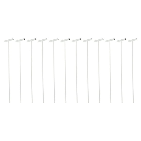 12pcs Bird Door Iron Bars Door Curtains Iron Removable Rods Pigeon Poles (Silver)