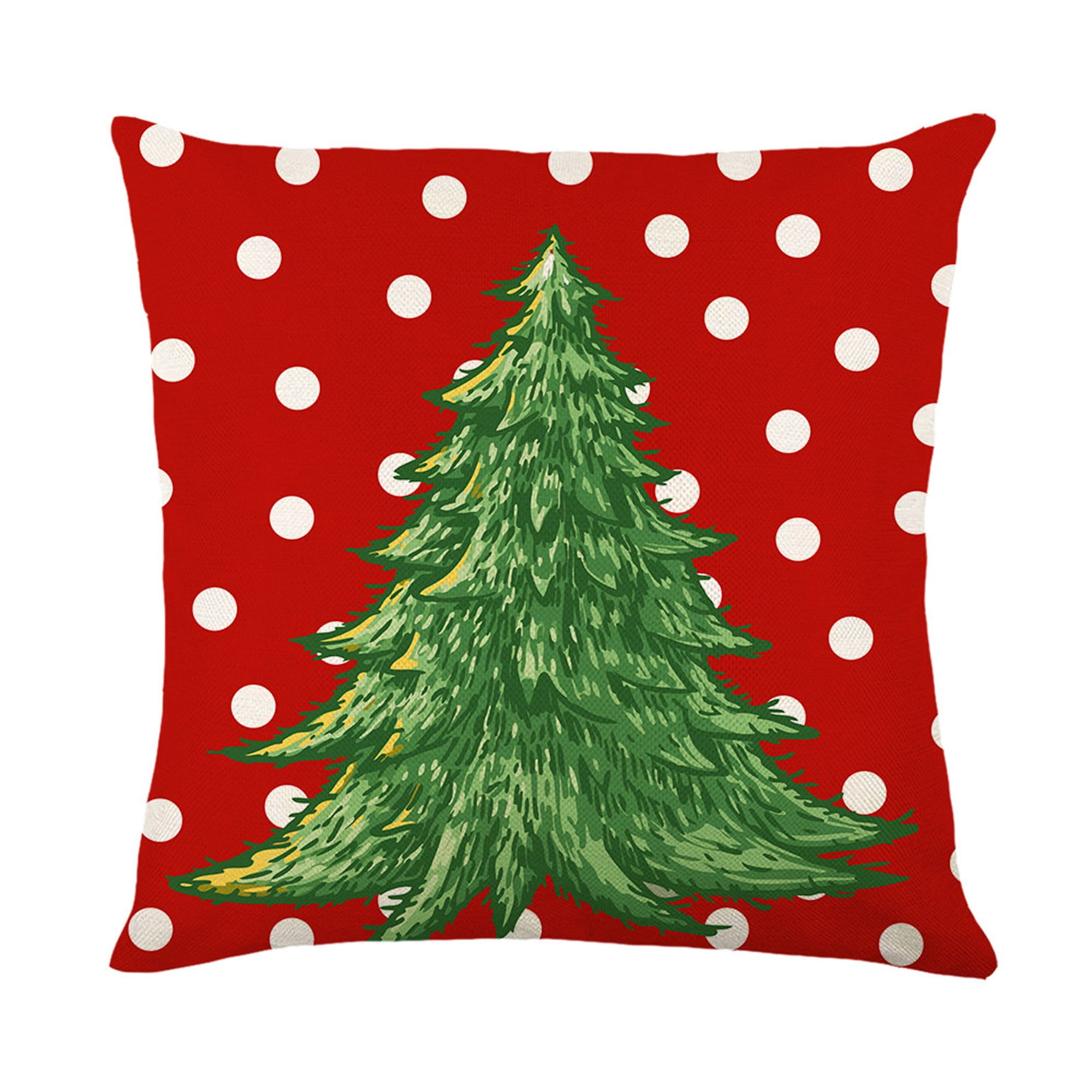 Shuttle tree Christmas Pillow Covers Holiday Winter Throw Pillow Covers