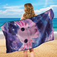 thumbnail image 6 of XYZCANDO Salamander Pattern Comfortable Car Seat Towel Cover for Gym Running, Non-Slip Sweatproof Sport Towel Seat Cushion, 6 of 11