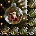 thumbnail image 2 of Exquisite Christmas Frog Acrylic Hanging Ornament – Flat Acrylic Tree Decoration for Home, Car, or Gift Wrapping Cute Holiday Pendant & Christmas Gift, 2 of 4