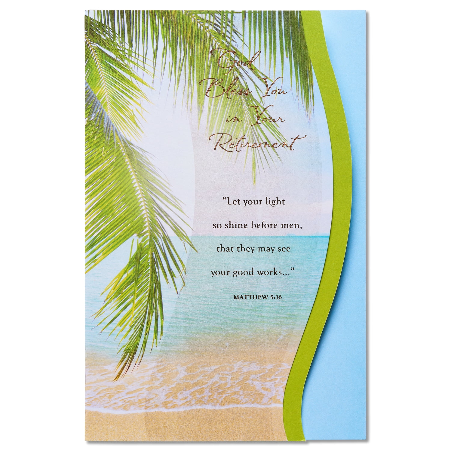 American Greetings Religious Retirement Card with Foil - Walmart.com ...
