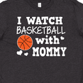 thumbnail image 4 of Inktastic I Watch Basketball with Mommy Youth T-Shirt, 4 of 5
